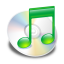 iTunes 7 Green Icon 64x64 png